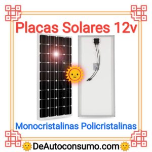 Placas Solares 12v