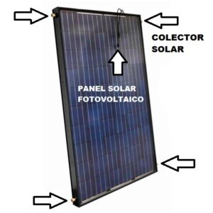 panel solar híbrido
