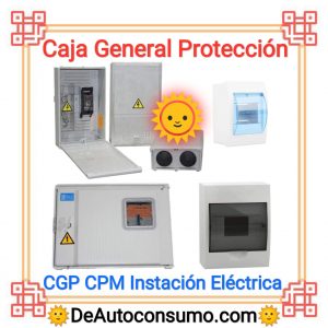 Caja General de Protección CGP CPM Instalación Eléctrica