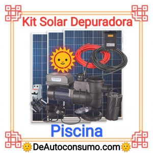Kit Solar Depuradora Piscina
