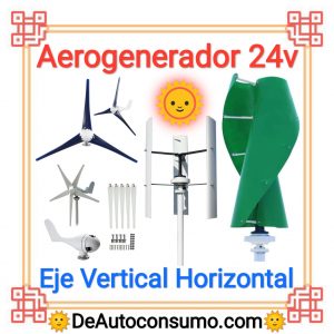 Aerogenerador 24v