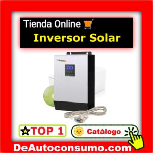 Inversores Solares 12v 24v 48v Conexión Red Microinversor Convertidor Corriente PWM MPPT