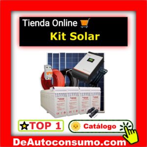 kits solares de conexión aislada baratos